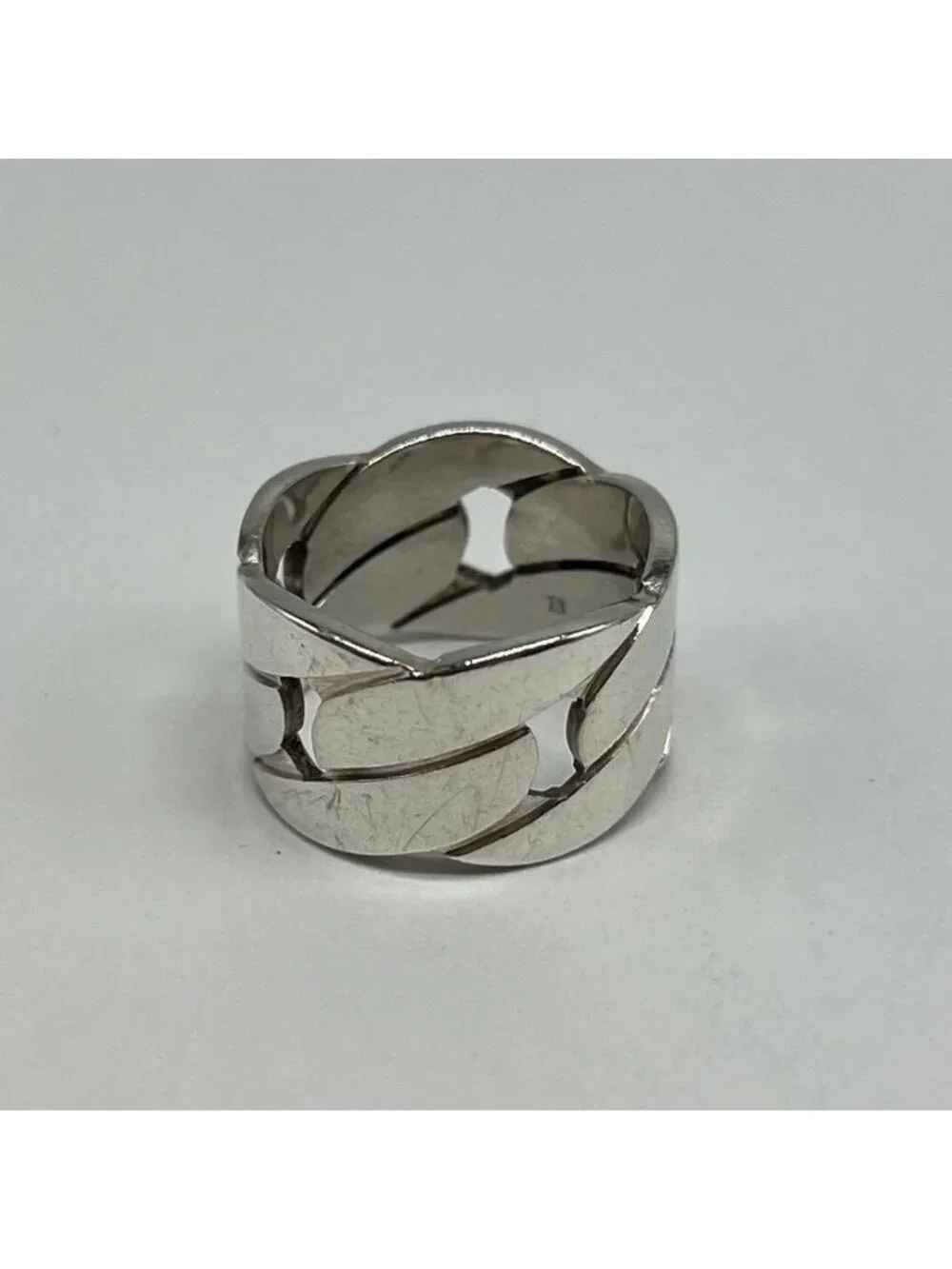 Gucci G Chain Wide Ring